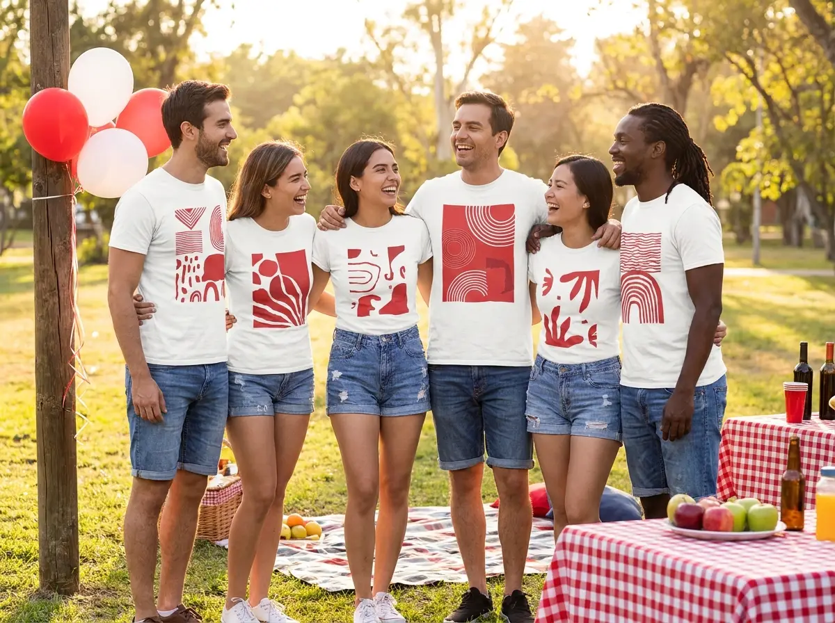 Bedruckte Event-Shirts mit Spruchmotiv im Digitaldruck, Werkstatt Unterschleißheim